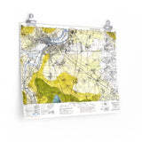 Caen - Watercolour hillshade-Project '44