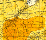 Cheux - Watercolour hillshade