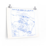 Plan of the Assault by 3rd Canadian Infantry Division-Project '44