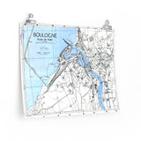 Boulogne Town Plan-Project '44