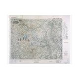 German Operations Map — Bastogne Sector, 2 January 1945