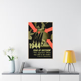 1944: Year of Decision – Canadian Wartime Poster