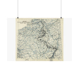 12th Army Group Situation Map - 25th of December 1944