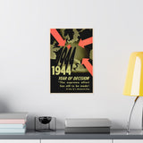 1944: Year of Decision – Canadian Wartime Poster