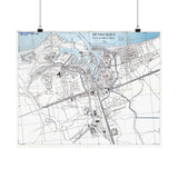 Dunkerque – Plan of Port and Town (1944)