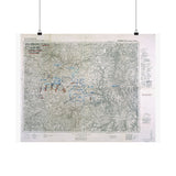 German Operations Map — Bastogne Sector, 2 January 1945