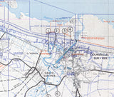 Juno–Gold Beach Defence Overprint Map of DDay (1944)