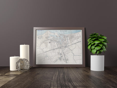 Dunkerque – Plan of Port and Town (1944)