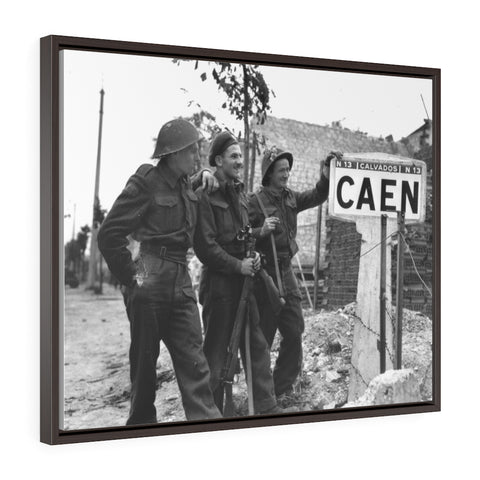 Entrance of Caen.-Project '44