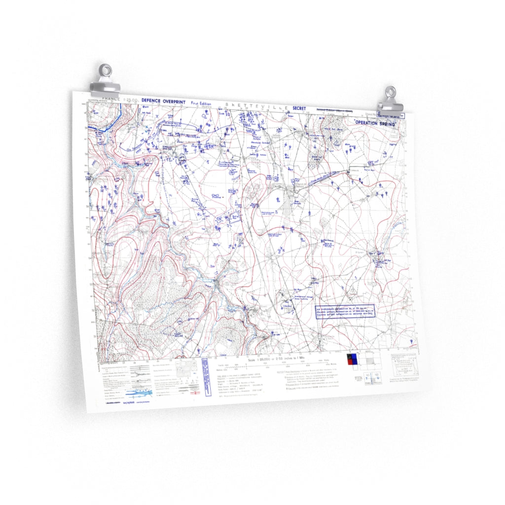 Operation Spring – Defence Overprint, July 1944 – Project '44